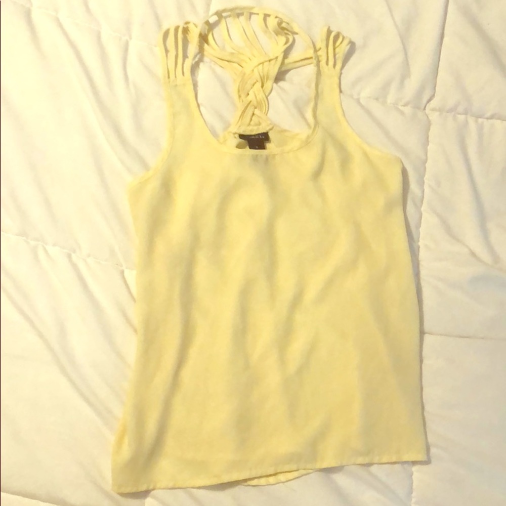 Yellow blouse